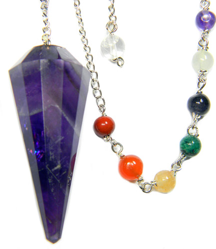 Amethyst Chakra Pendulum