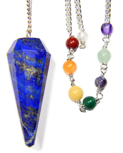 Lapis Chakra Pendulum