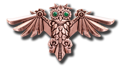 Aviamore Owl Brooch for Freedom of Mind