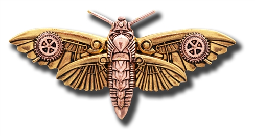 Magradore's Moth Brooch for Personal Transformation
