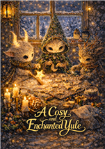 ES06 - A Cosy & Enchanted Yule Card - 6 pack