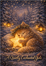 ES08 - A Quietly Enchanted Yule Card - 6 pack