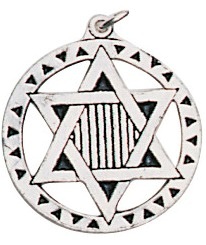 Star of David Pendant for Perception & Knowledge