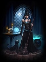 Witches Lair Card - 6 pack by James Ryman