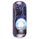 Witches Apprentice (Black Cat) Eye Glass Case by Lisa Parker