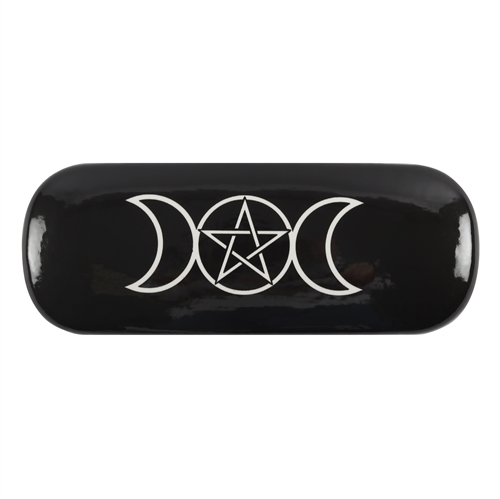 Triple Moon Goddess Eye Glass Case