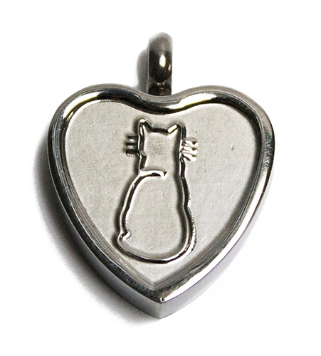 Purrfect Heart Keepsake Love Vial