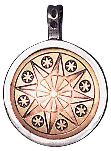 Earth-Star Flower Talisman for Serenity & Inner Strength