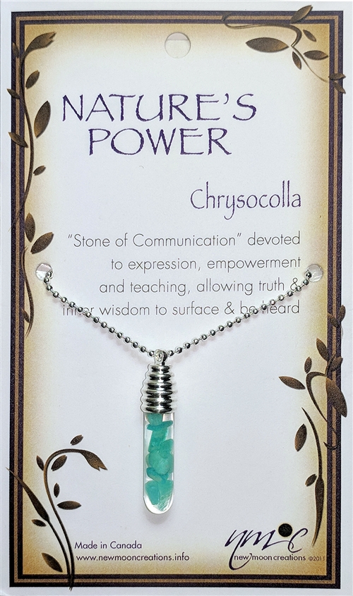 Chrysocolla Pendant