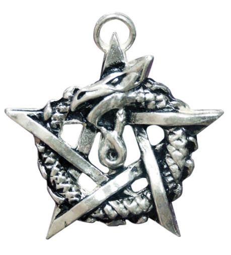 Ouroborous Pendant for Healing & Regeneration