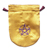 Yellow Satin Pentagram in a Circle Tarot Bag