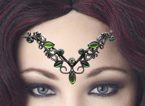 Green Fortuna Diadem Tiara