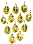 Gold Round Treasure Spirals 100 pieces