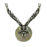 Lammas Moon Owl for Inner Vision - Witches Familiars Pendants