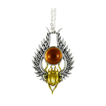 Khepri Beetle for Stability & Persistence - Witches Familiars Pendants