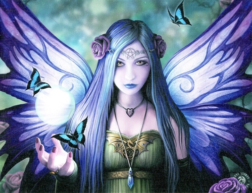 Mystic Aura Canvas Art Print by Anne Stokes