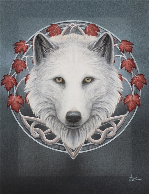 Guardian of the Fall Canvas Art Print by Lisa Parker