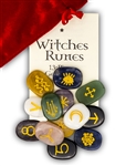 WR01 - Witches Runes: 13-piece gemstone Oracle Set