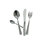 Stainless Steel Hammered Fork - by Celebrate Festival Inc