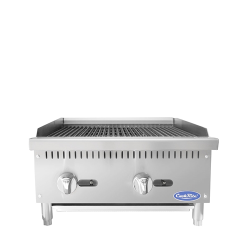 Stainless Steel Heavy Duty Countertop Radiant Broiler by Atosa - Made available by Celebrate Festival Inc