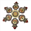 Very Elegant Looking Acrylic Rangoli : Floor/Wall/Table Rangoli Decorative Showpiece (Embellished with Stones)