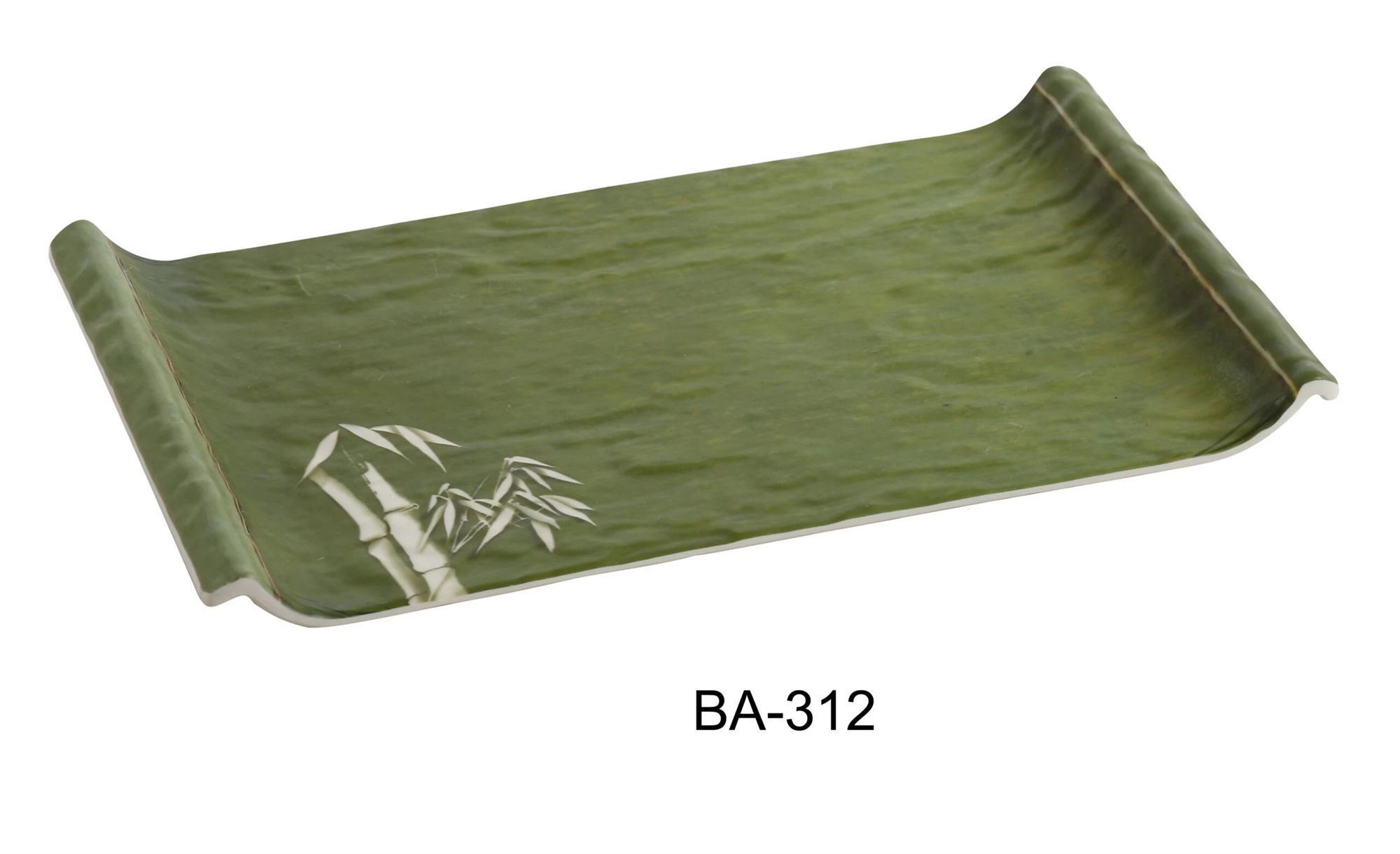 Yanco BA-312 Bamboo Style 12â€³ X 6.75â€³ Display Plate