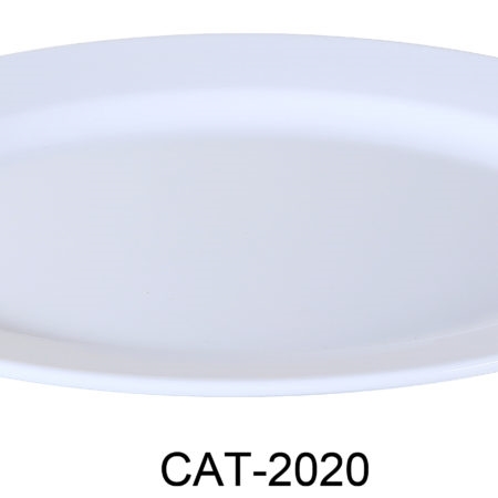 Yanco CAT-2020 Catering Oval Plate - by Celebrate Festival Inc