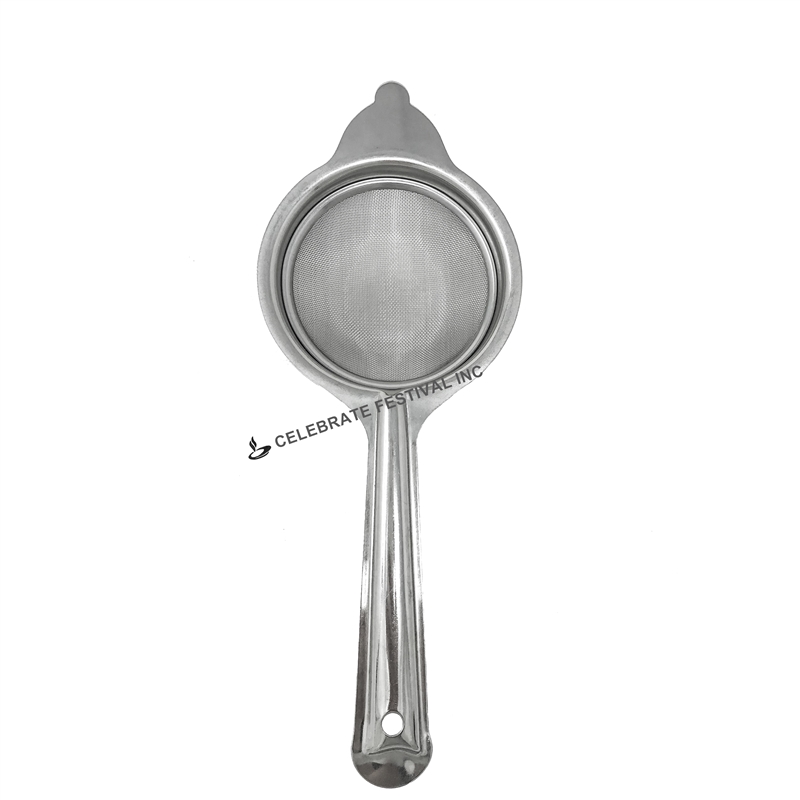 Stainless steel Tea strainer (Large)#3 by celebrate festival inc