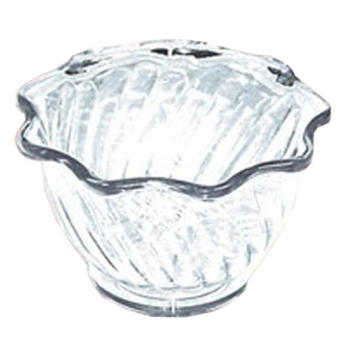 Yanco DS-005C Dessert Dish, 2.25" Height, 3.5" Diameter, Plastic, Clear Color, Pack of 96 - by Celebrate Festival Inc