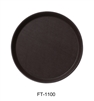 Yanco FT-1100 Serving Trays 11" Round Tray Fiber Glass Brown - by Celebrate Festival Inc