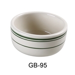 Yanco GB-95 Green Band 4.375" Jung Bowl - by Celebrate Festival Inc