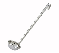 Stainless Steel LADLE 24 Oz - 13" long, One-piece by Winco