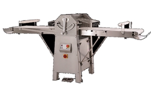 Reversible Dough Sheeter on Casters & Counter-Top by Doyon/NU-VU - made available by Celebrate Festival Inc