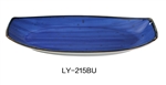 Yanco LY-215BU Lyon Blue 15" Rectangular Plate - by Celebrate Festival Inc
