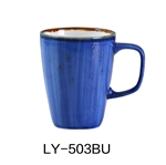 Yanco LY-503BU Lyon Blue Collection 10 OZ Mug - by Celebrate Festival Inc