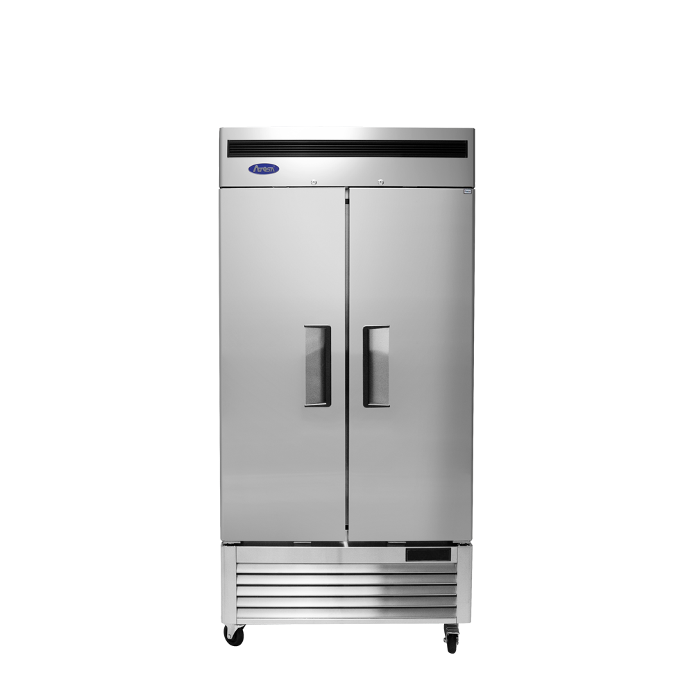 Bottom Mount Two (2) Door Reach-in Refrigerator by Atosa - made available by Celebrate Festival Inc