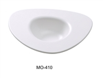 Yanco MO-410 Moderne 10.5" Dessert Plate 10 OZ, White, Melamine - by Celebrate Festival Inc