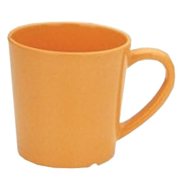 Yanco MS-9018YL Mile Stone Coffee/Tea Mug/Cup, 7 OZ Capacity, 3" Height, 3" Diameter, Melamine, Yellow - by Celebrate Festival Inc