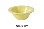 Yanco NS-303Y Nessico Fruit Bowl, 4 OZ, Melamine, Yellow Color - by Celebrate Festival Inc