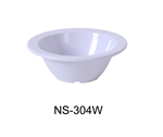 Yanco NS-304W Nessico Fruit Bowl, 5 OZ, Melamine, White Color - by Celebrate Festival Inc