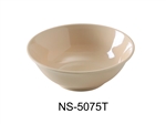 Yanco NS-5075T Nessico Rimless Bowl, 45 OZ, Melamine, Tan Color - by Celebrate Festival Inc