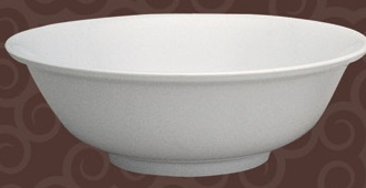 Yanco NS-5095W Nessico Rimless Bowl, 87 OZ, Melamine, White Color - by Celebrate Festival Inc