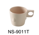 Yanco NS-9011T Nessico Coffee/Tea Cup, 8 OZ, Melamine, Tan Color - by Celebrate Festival Inc