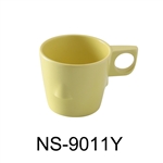 Yanco NS-9011Y Nessico Coffee/Tea Cup, 8 OZ, Melamine, Yellow Color - by Celebrate Festival Inc