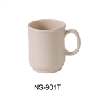 Yanco NS-901T Nessico Coffee/Tea Mug, 8 OZ, Melamine, Tan Color - by Celebrate Festival Inc