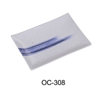 Yanco OC-308 Ocean 8" Rectangular Plate - by Celebrate Festival Inc