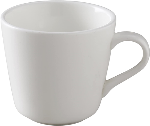 Yanco PS-1 Piscataway-2 Tall Cup, 7 Oz, 3" Diameter, Porcelain, Bone White, Pack of 36 - by Celebrate Festival Inc