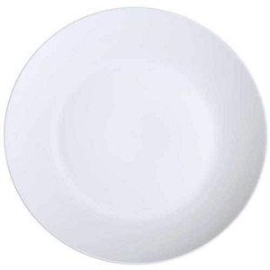 Yanco PS-14-C 14" Coupe Plate, Porcelain, Bone White, Pack of 6 - by Celebrate Festival Inc
