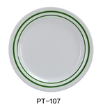 Yanco PT-107 Pine Tree Round Dinner Plate, Melamine - by Celebrate Festival Inc