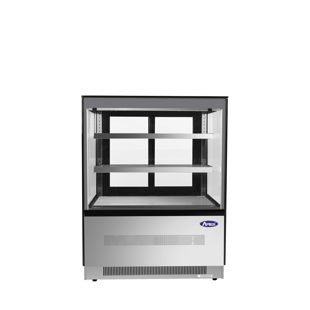 Floor Model Refrigerated Square Display Cases  - made available by Celebrate Festival